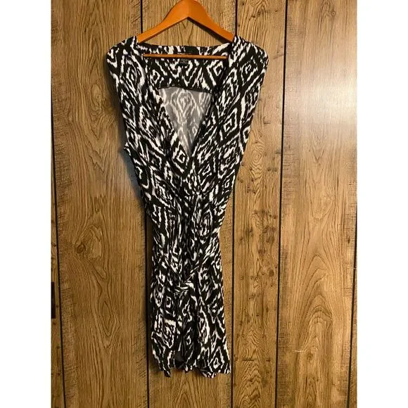Robert Louis Romper Black & White with Waist tie XL - Picture 1 of 5